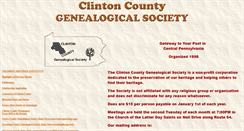 Desktop Screenshot of clintoncogensociety.org